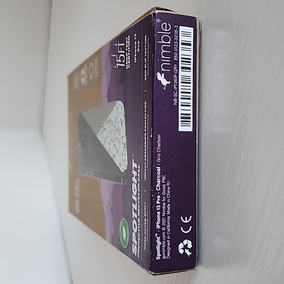 New iPhone 13  ProNimble Spotlight Series Case for  Gray / Charcoal - Picture 10 of 11